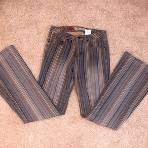 Western/Hippie Stretchy Denim Pants